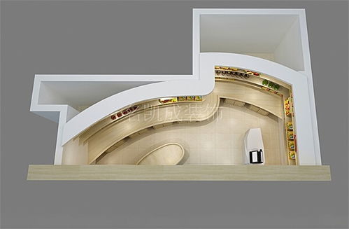 潤興水果店裝修設計 店鋪裝飾 網(wǎng)紅水果店 裝修設計